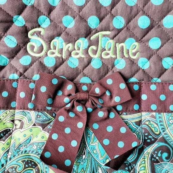 Floral Quilted shoulder Bag - Picture 6 of 9